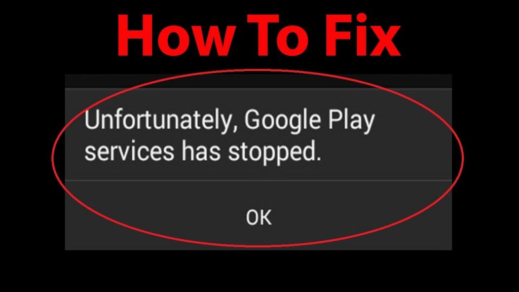 google play service keeps stopping