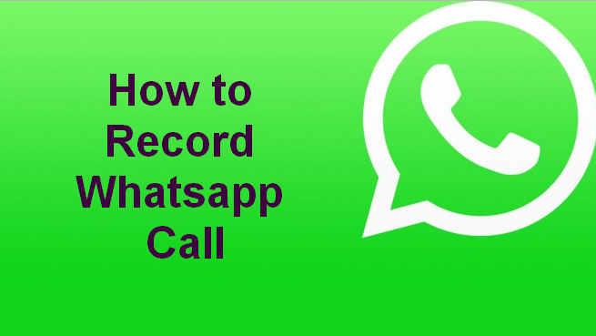 how to record whatsapp video call with audio